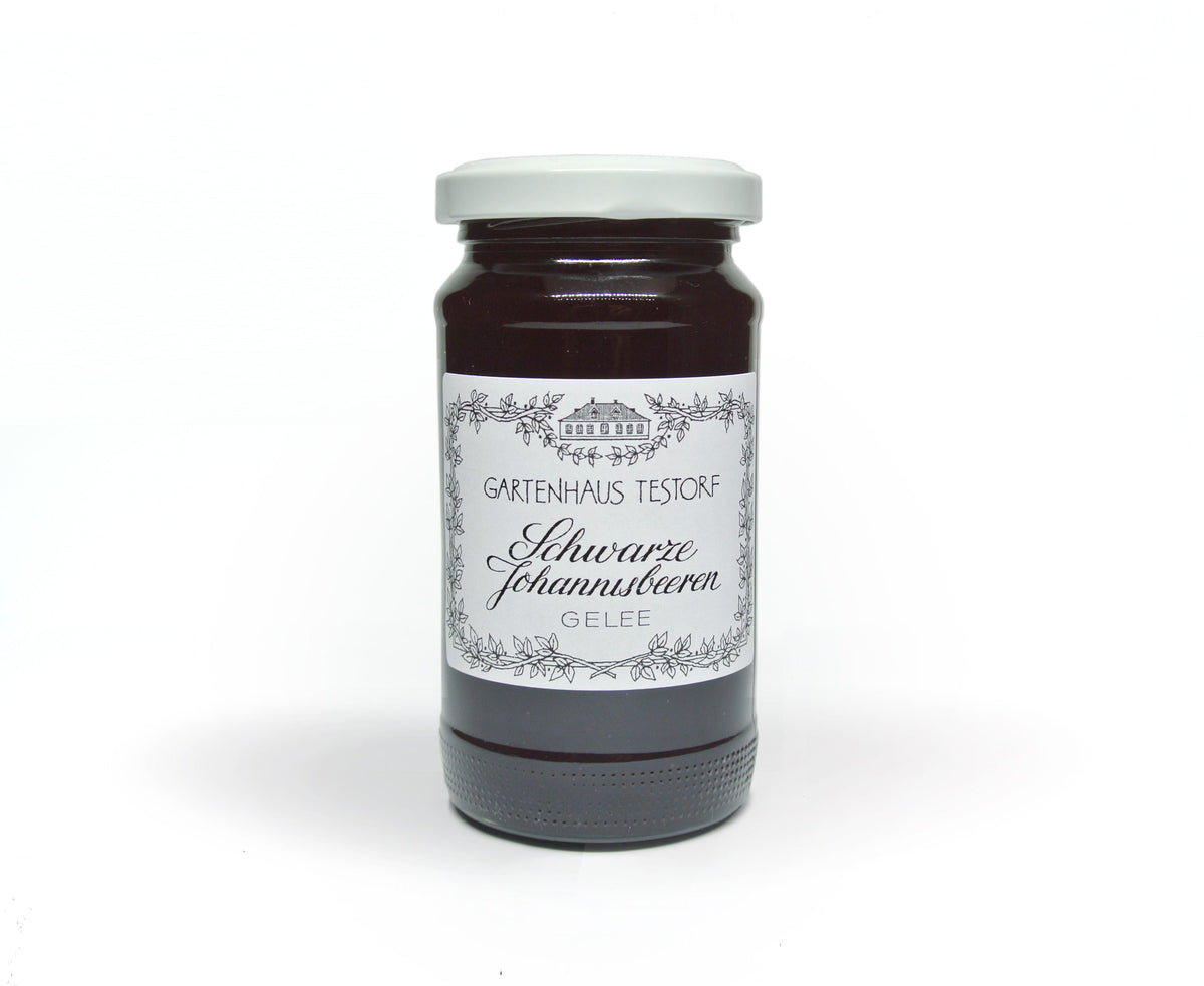 Gartenhaus Testorf Schwarze Johannisbeere Gelee